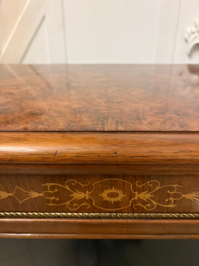 Attractive Antique Mid-19th Century Inlaid Mahogany Side / Display Cabinet